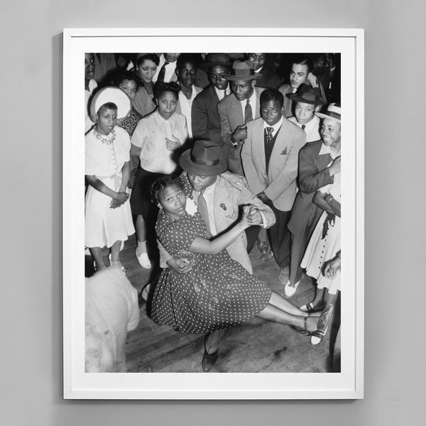 Jazz Dancers Print, Jazz Music, African American History, Black and White Vintage Photo, 1938, Museum Quality Photo Print