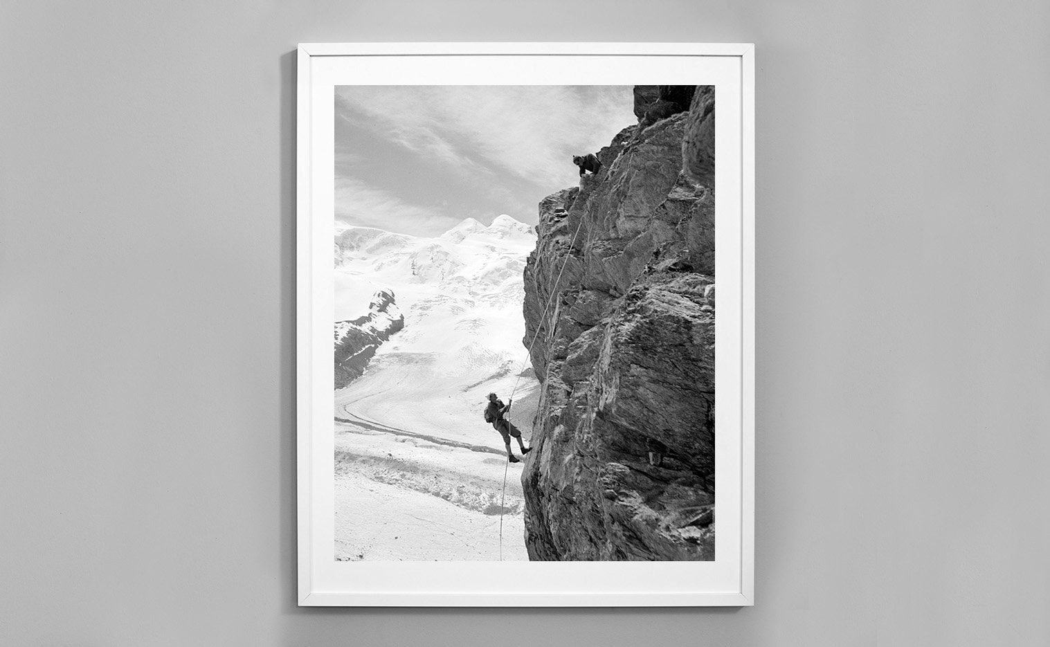 Les Alpes ~ Monseur Z. | Vntage sk posters, Retro travel poster