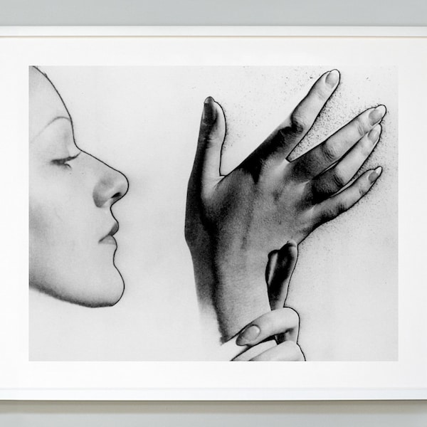 Man Ray Print, Solarized Woman, Surrealism Print, Man Ray Solarized Photograph, Surrealism Photography, Museum Quality Photo Art Print