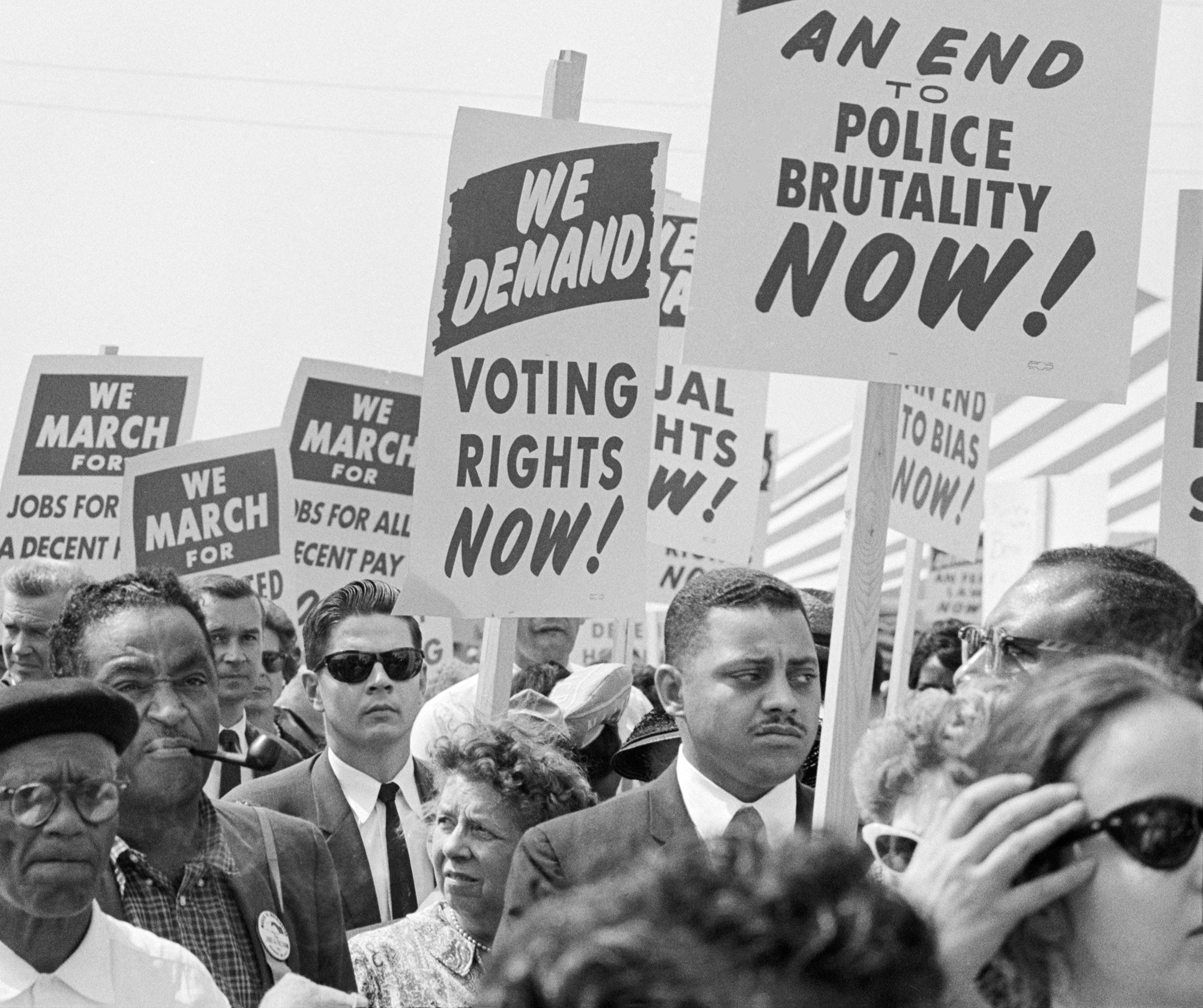 Protest Prints March on Washington Protest Print, Civil Rights, Black History, End ...