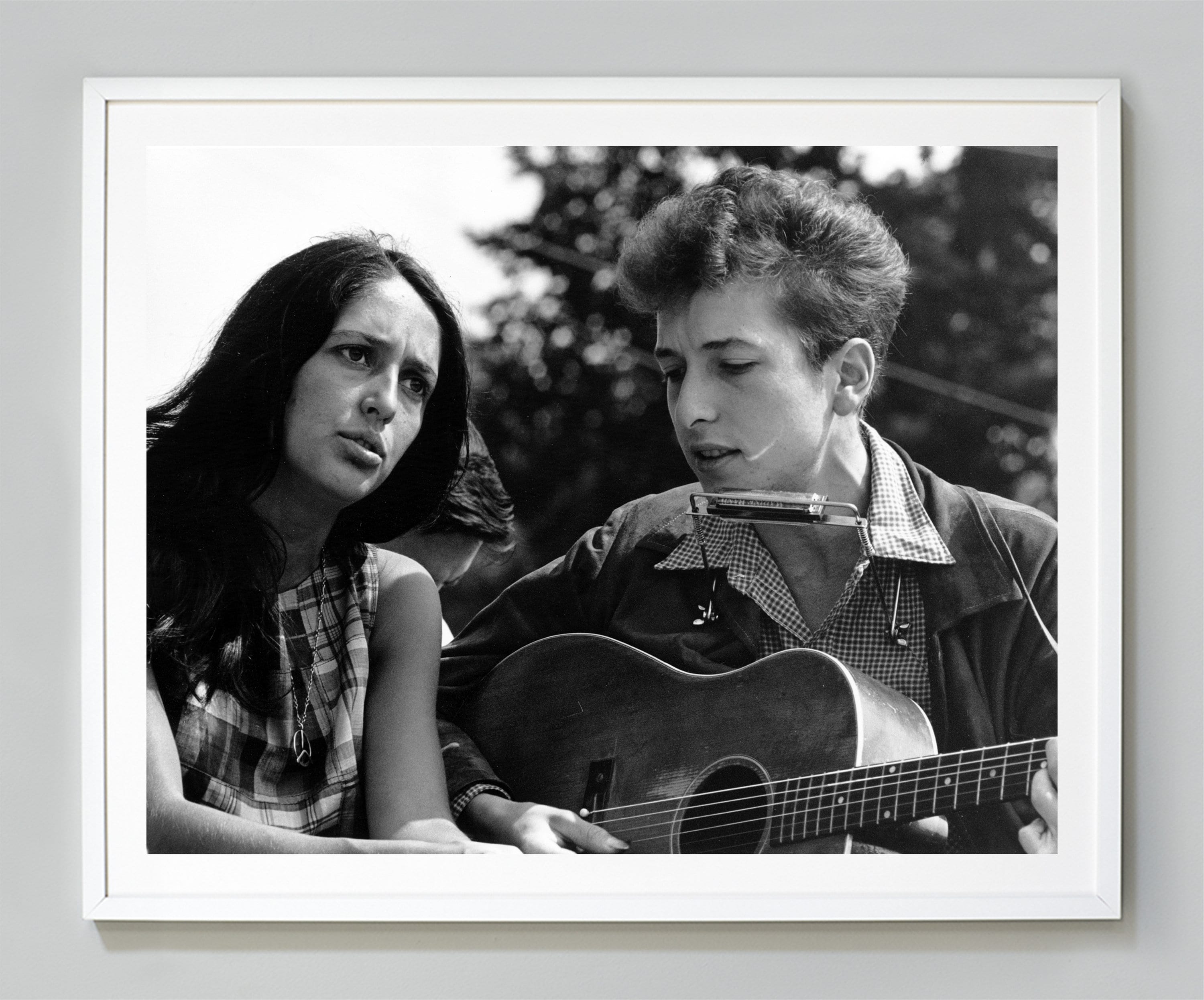 Bob Dylan and Joan Baez Print March on Washington Protest - Etsy UK