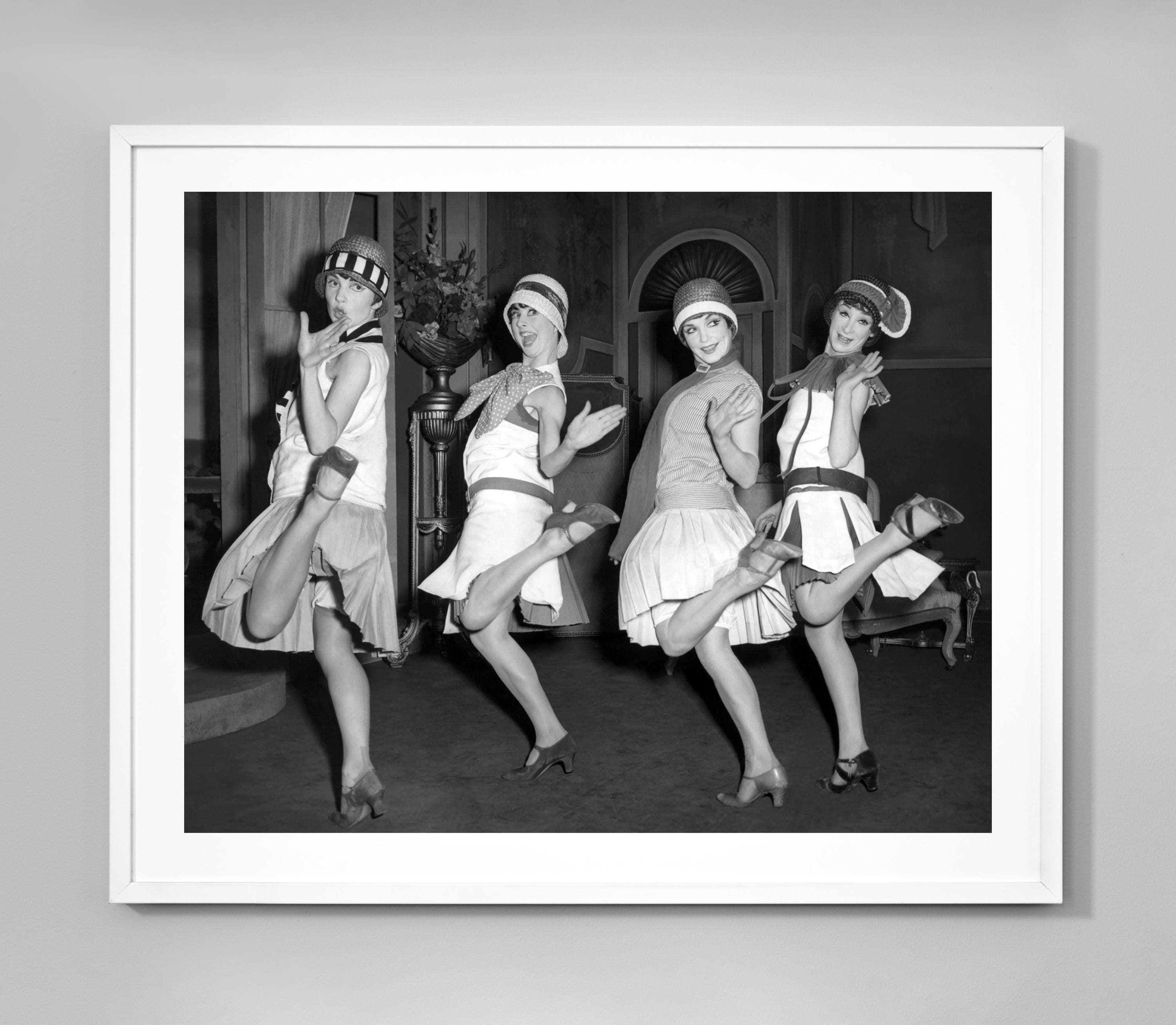 スペシャルオファ フラッパーガールズ ダンシング チャールストン プリント、1920 絵画