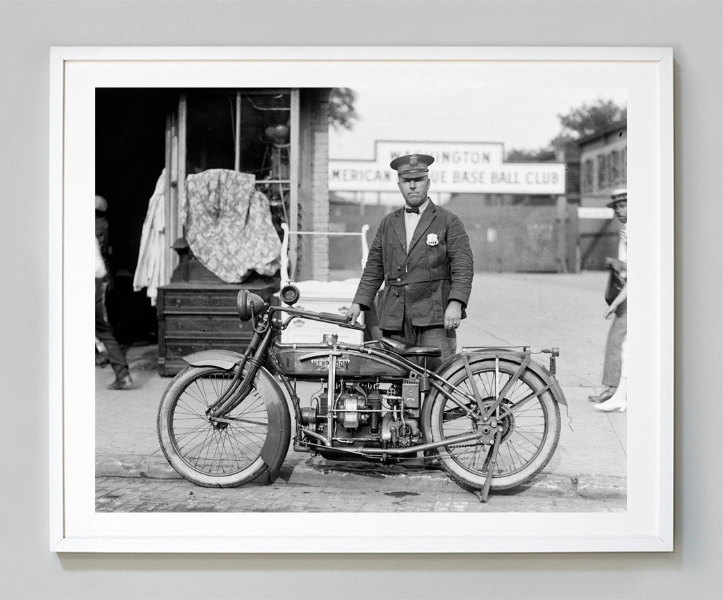 Henderson motorcycle - Etsy 日本