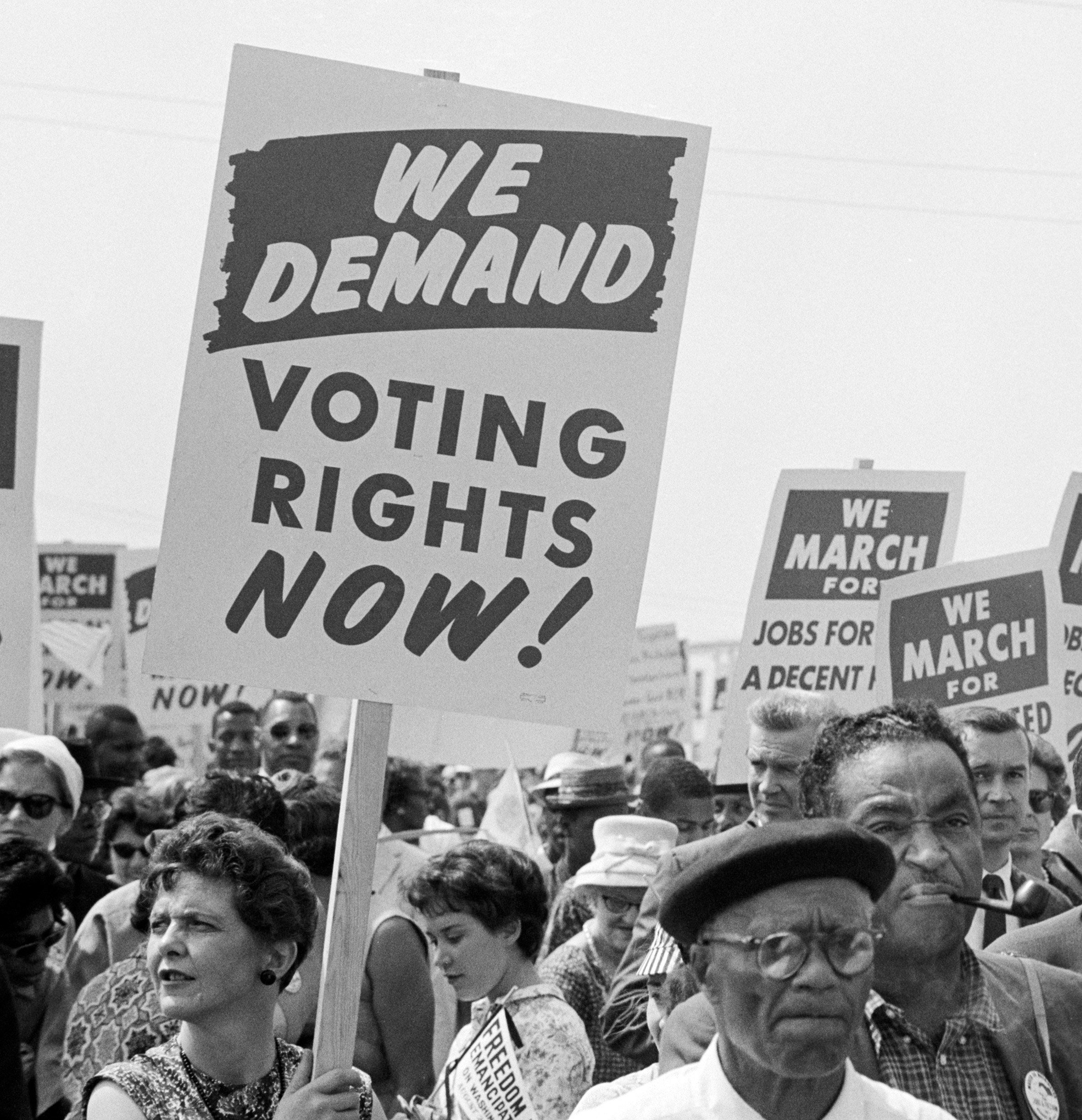Protest Prints March on Washington Protest Print, Civil Rights, Black History, End ...