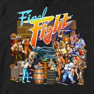Final Fight - Characters Montage - Unisex T-shirt