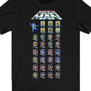 Megaman I-IV - Character & Bosses - Unisex T-shirt