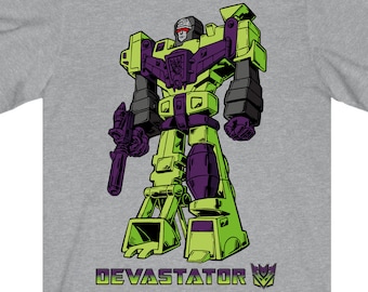 Transformers - Generation 1 - Constructicons Devastator - Unisex T-shirt