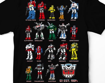 møde Hotellet Korrespondent Transformers Generation 1 Autobots Unisex T-shirt - Etsy Hong Kong