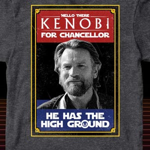 Star Wars - Kenobi For Chancellor - Unisex T-shirt