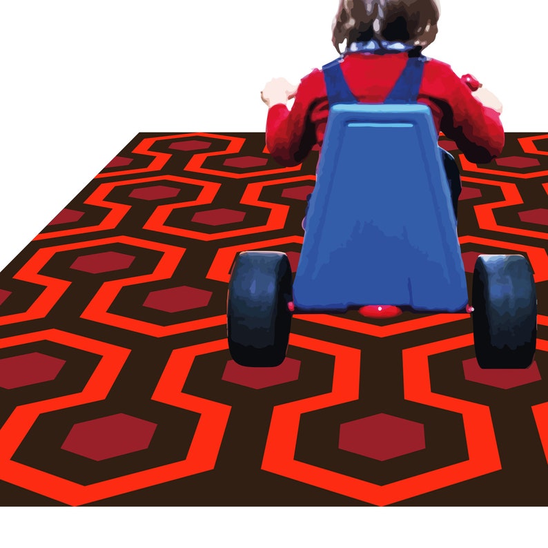 The Shining Carpet & Danny on tricycle Unisex Etsy