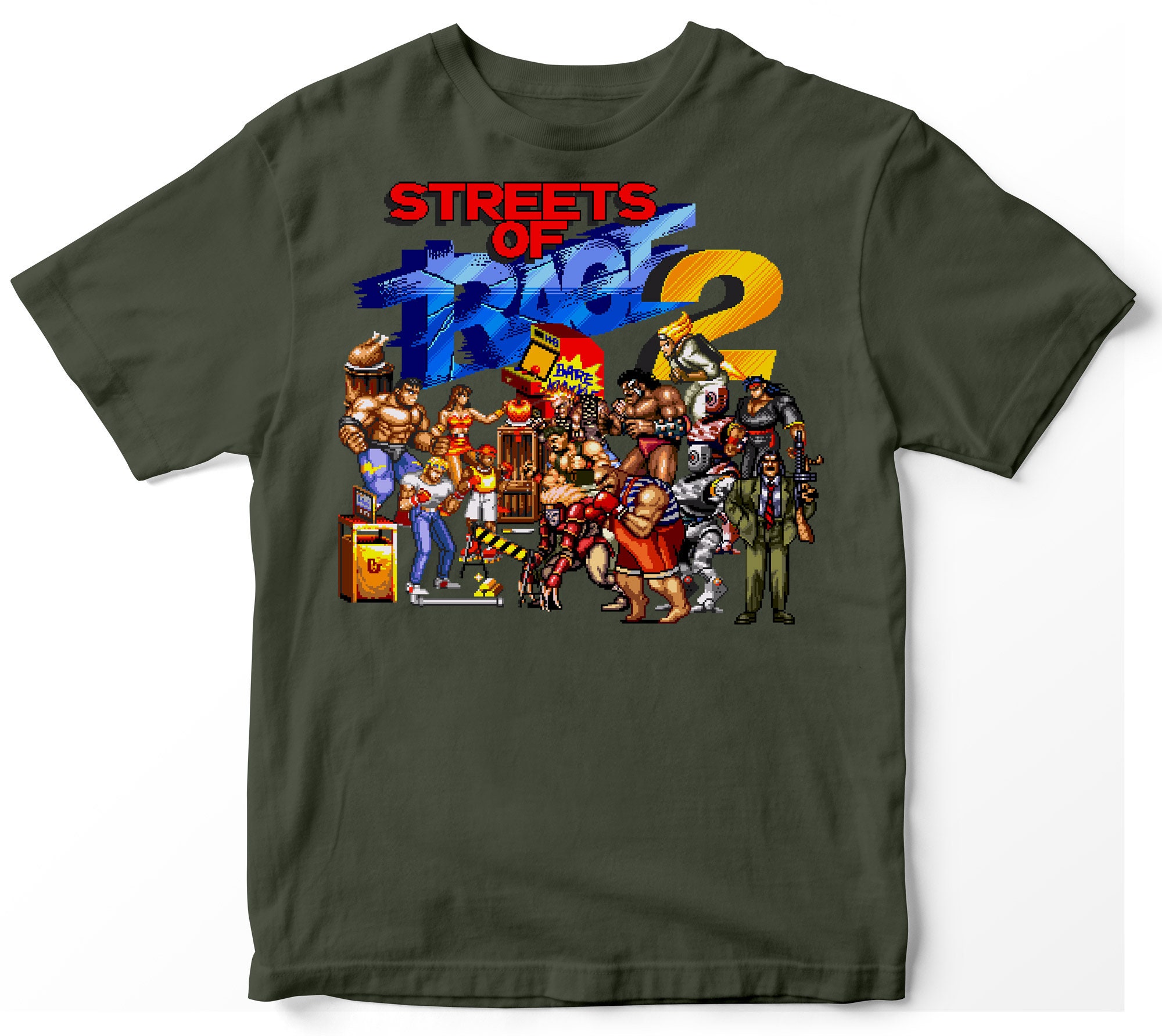 Streets of Rage 2 Mr X Kids T-Shirt for Sale by retrogameprints