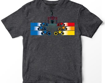 【RONRON】 FIGURE SHAPE APPLIQUE T SHIRT ♥2COLOR FIGURE SHAPE APPLIQUE T SHIRT GREY - RONRON 론론