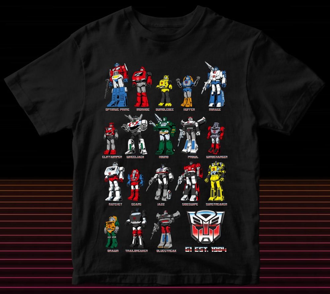 T-shirt Homme Transformers Autobot Gris - Taille M - Occasion Bon état - Marque Hasbro