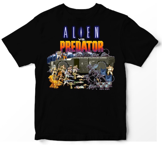 Alien Vs. Predator - Arcade Game - Unisex T-shirt - Etsy