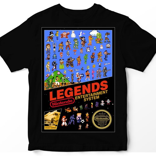 Nintendo Entertainment System - NES Legends - Unisex T-shirt