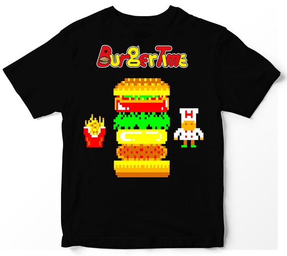 burger time t shirt