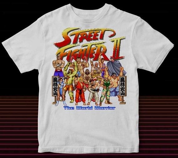 STREETS - Vintage Washed Street Fighter Anime Oversized T-Shirt