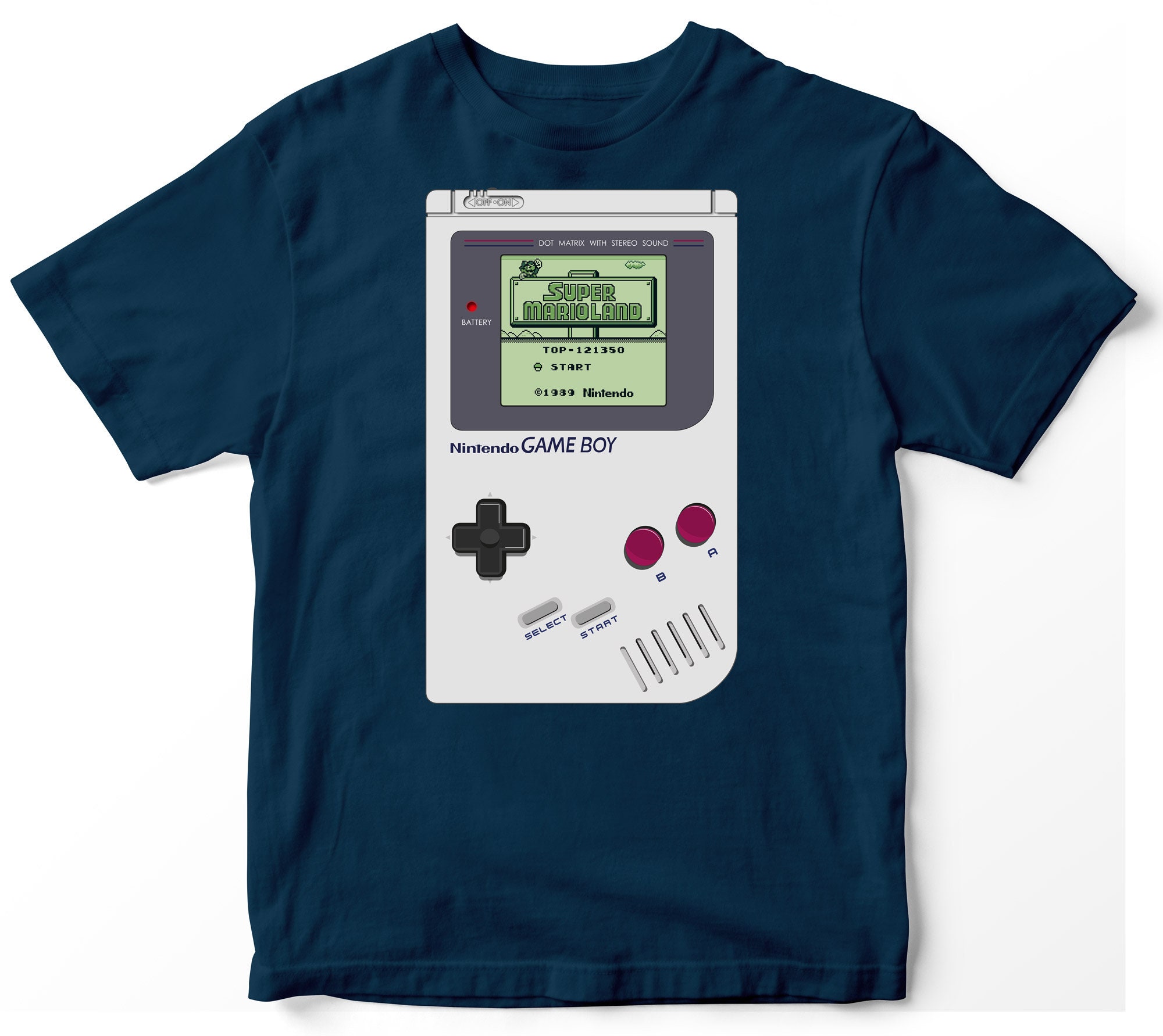 Nintendo Game Boy + Your Favourite Game on the Screen - Unisex T 