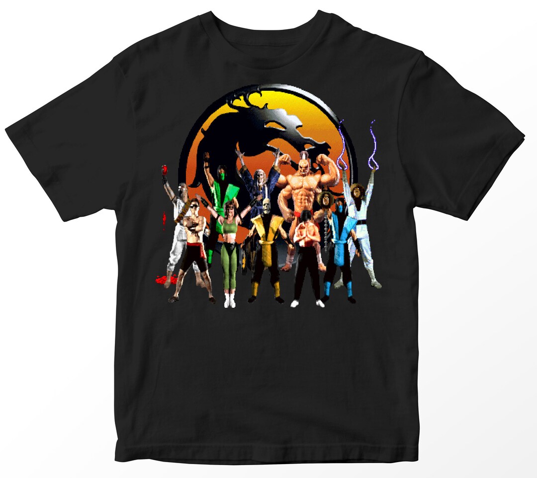 Ultimate Mortal Kombat Tank Top - Gaming Merch Mit Charakter Design