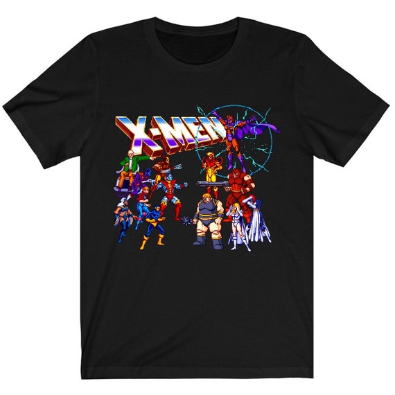 X-men - 1992 Konami Arcade Game Characters - Unisex T-shirt - Etsy