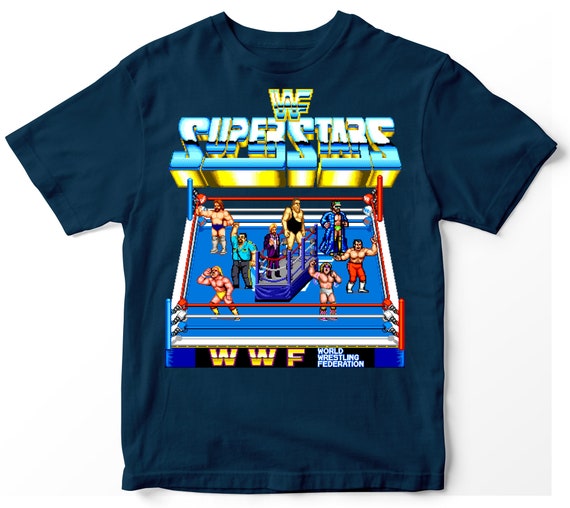 WWF - Superstars Arcade Game - Unisex T-shirt - Etsy