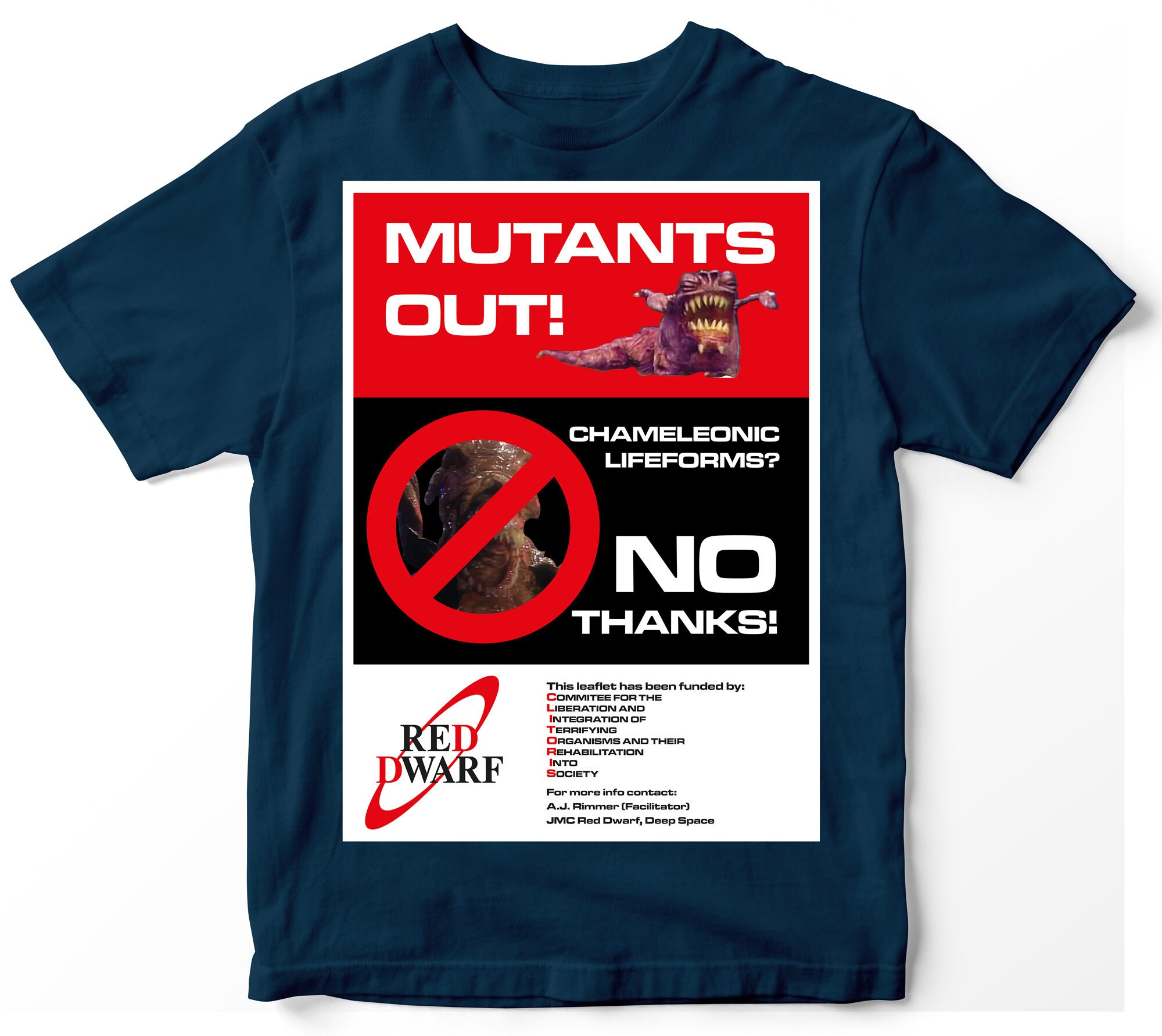 Red Dwarf Shirt Red Dwarf Shirt