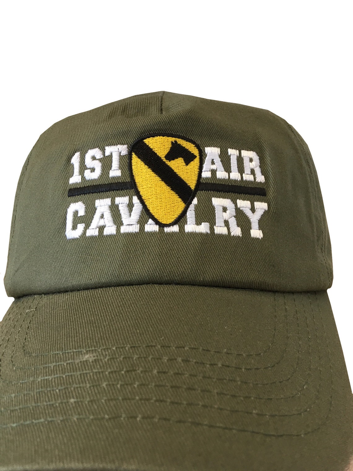 1st Air Cavalry Division US Army Embroidered Green Adjustable Etsy