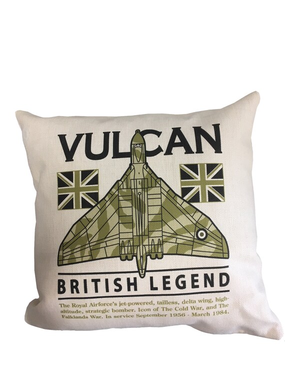 Avro Vulcan Bomber Flugzeug Kissen