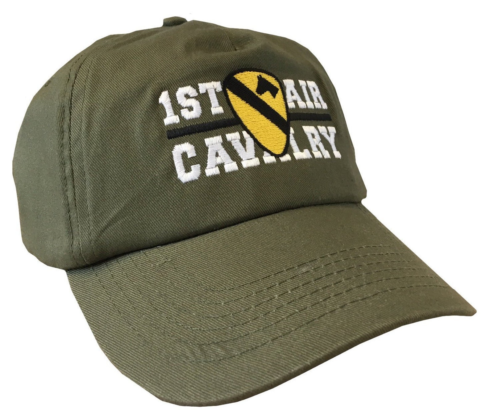 1st Air Cavalry Division US Army Embroidered Green Adjustable Etsy