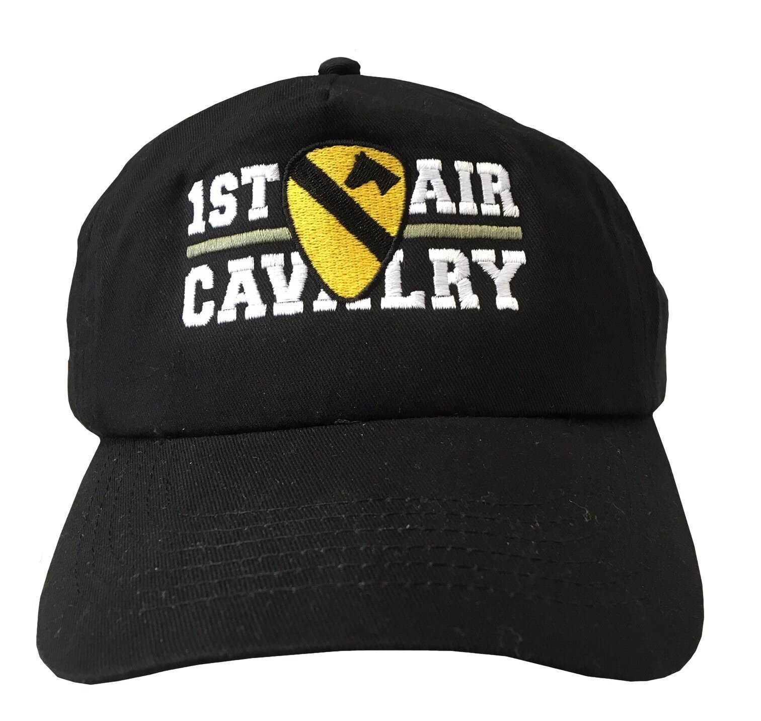 1st Air Cavalry Division US Army Embroidered Black Adjustable Etsy