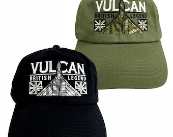 Avro Vulcan Embroidered Baseball Cap, RAF Military Aircraft