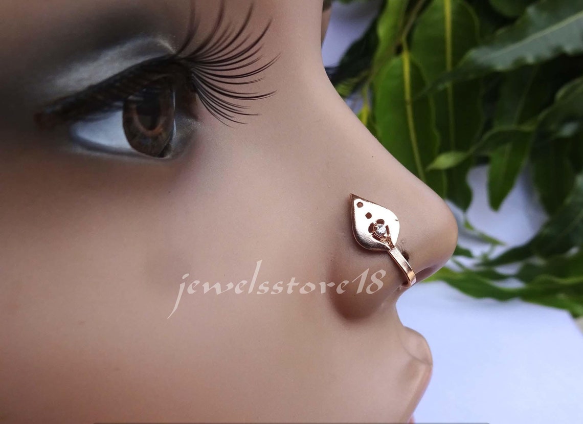 Flower nose stud claire's nose rings nose stud thin nose Etsy