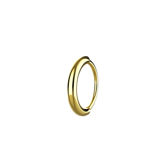 Unique Tapered Style Open Gap Comfort-fit Wedding Band