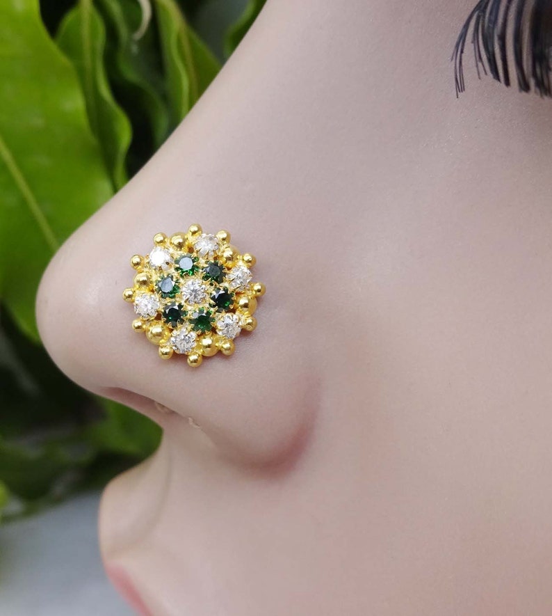 Faux Septum Tribal Septum Mother/'s Day Indian Septum Medusa Piercing Clicker