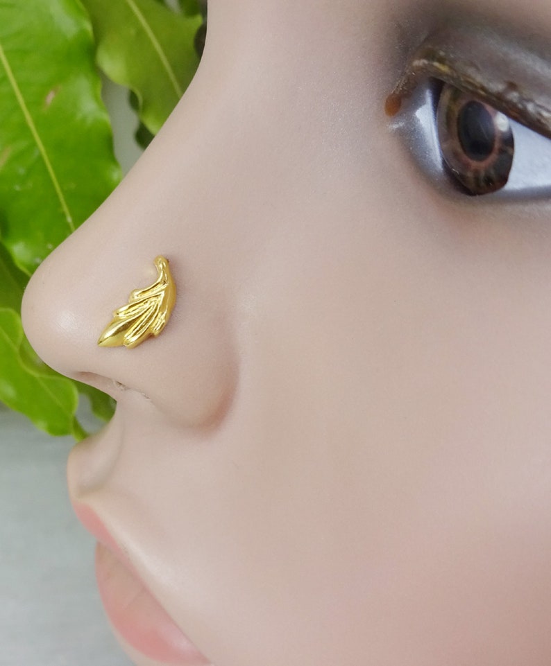 Indian Nose Stud Crystal Nose Stud Crock Screw Nose Stud Nose Pin Diamond Nose Stud Gift For Her Indian Nose Ring Gold Nose Jewelry