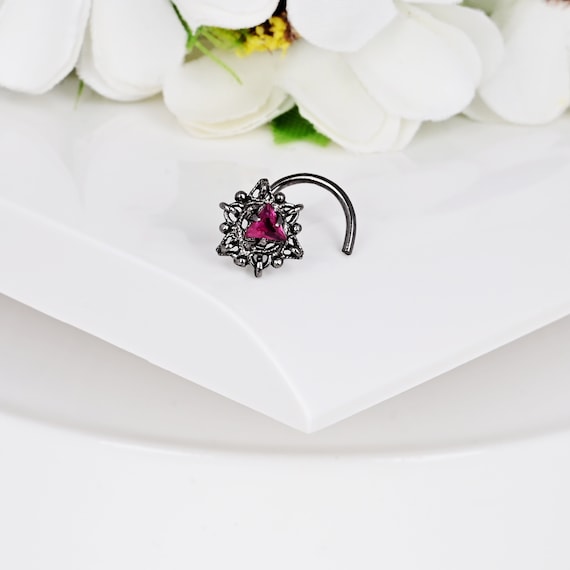 Star of shop david nose ring