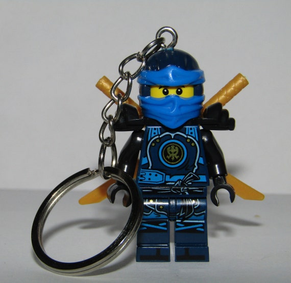 Jay Ninja Keychain ninjago movie Etsy