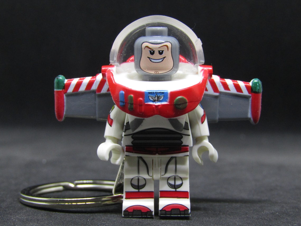 Buzz Lightyear Keychain Toy Story Key Ring Gift Etsy