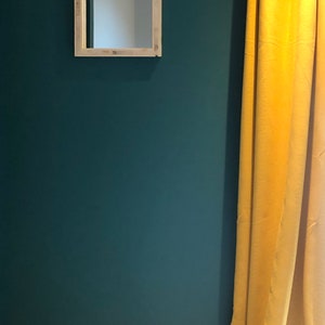 Miroir mural en bois image 3