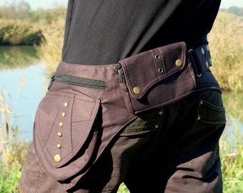 未使用 sacai Cotton Gabardine Pocket Belt SACAI: Women's Cotton Gabardine Pocket Belt (Black) | DSMS E