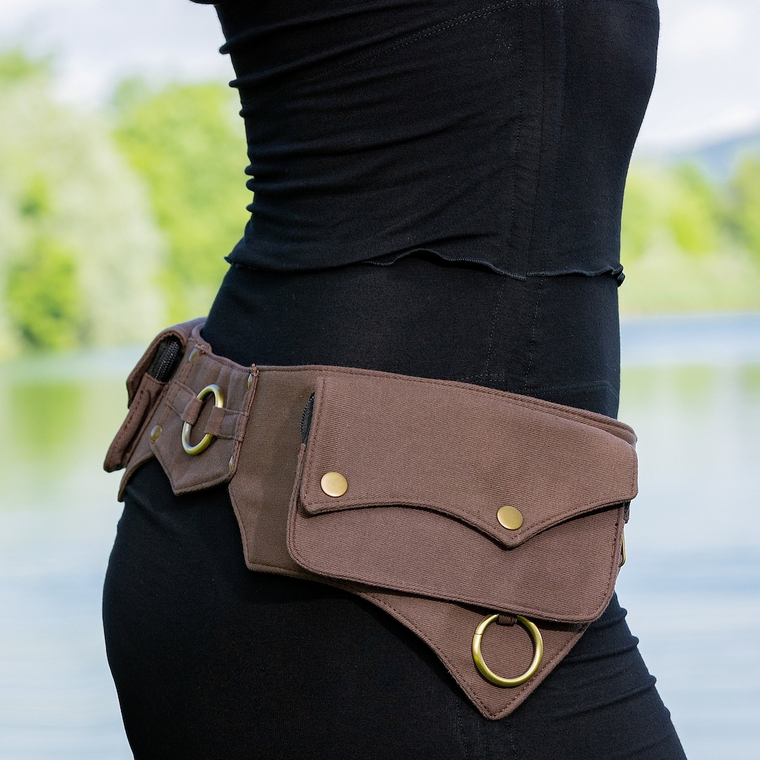 Pockets Belt Utility Belt for Festival, Travels and Urban Life