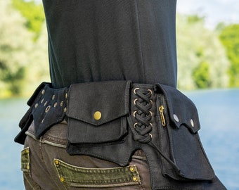 Pocket Belt ~ Utility Belt ~ Festival and Travel Hip Bag  display picture 1