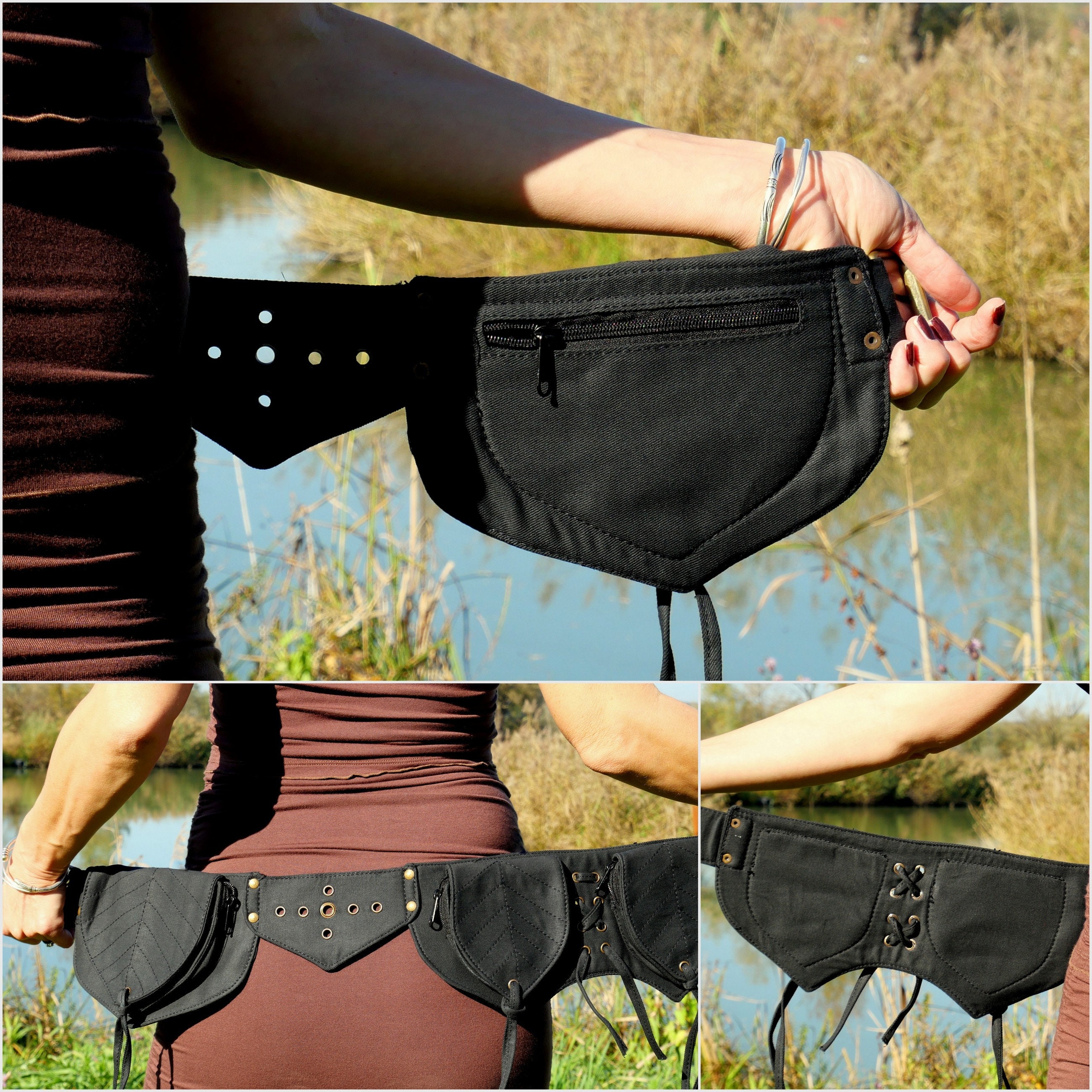 Utility Belt Pocket Belt Travel, Festival and Urban Bag Multipockets Minimalist Leaf Design Black Cotton the Junglebelt - Etsy Utility Belt Pocket Belt Travel, Festival and Urban Bag Multipockets Minimalist Leaf Design Black Cotton the Junglebelt - Etsy