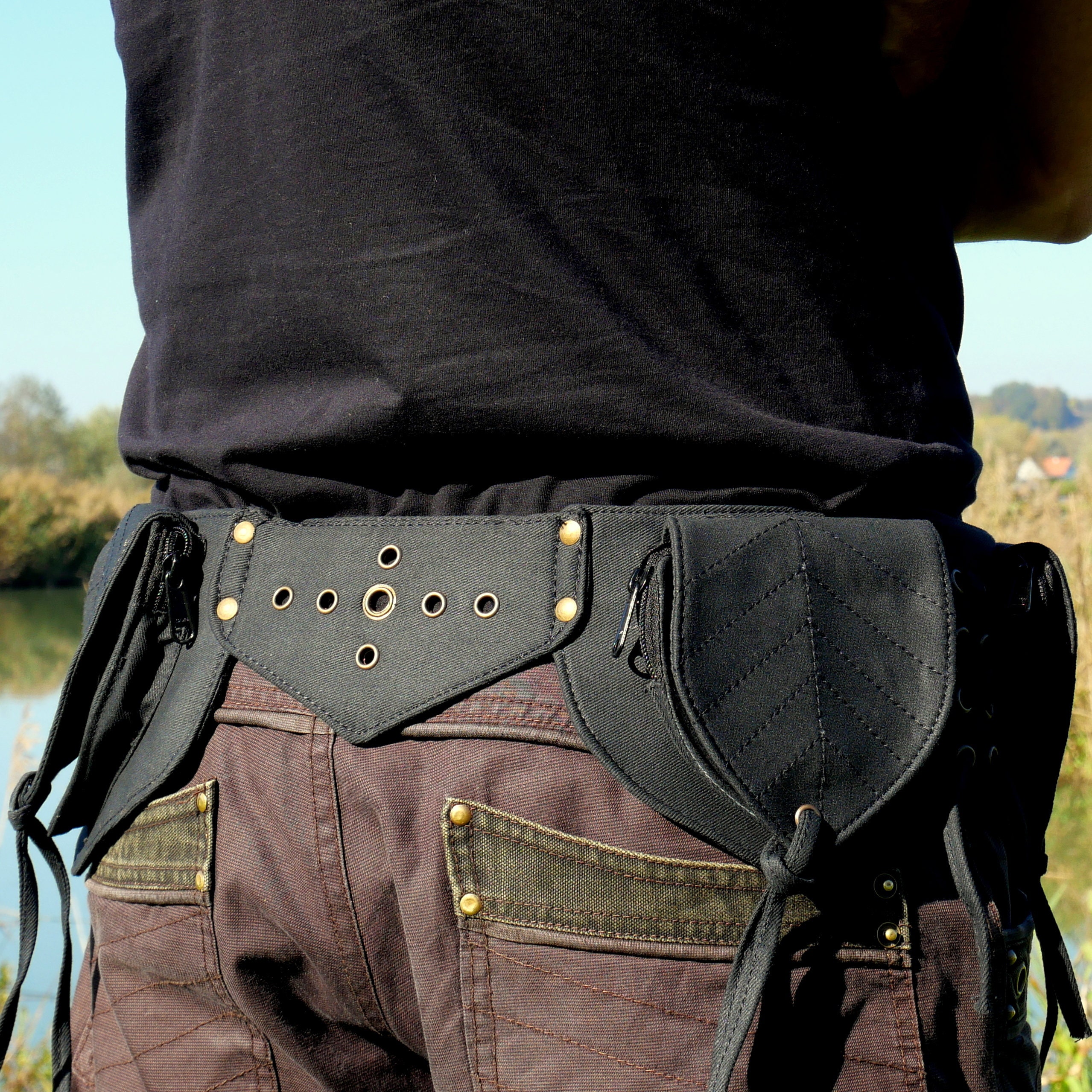Utility Belt Pocket Belt Travel, Festival and Urban Bag Multipockets Minimalist Leaf Design Black Cotton the Junglebelt - Etsy Utility Belt Pocket Belt Travel, Festival and Urban Bag Multipockets Minimalist Leaf Design Black Cotton the Junglebelt - Etsy