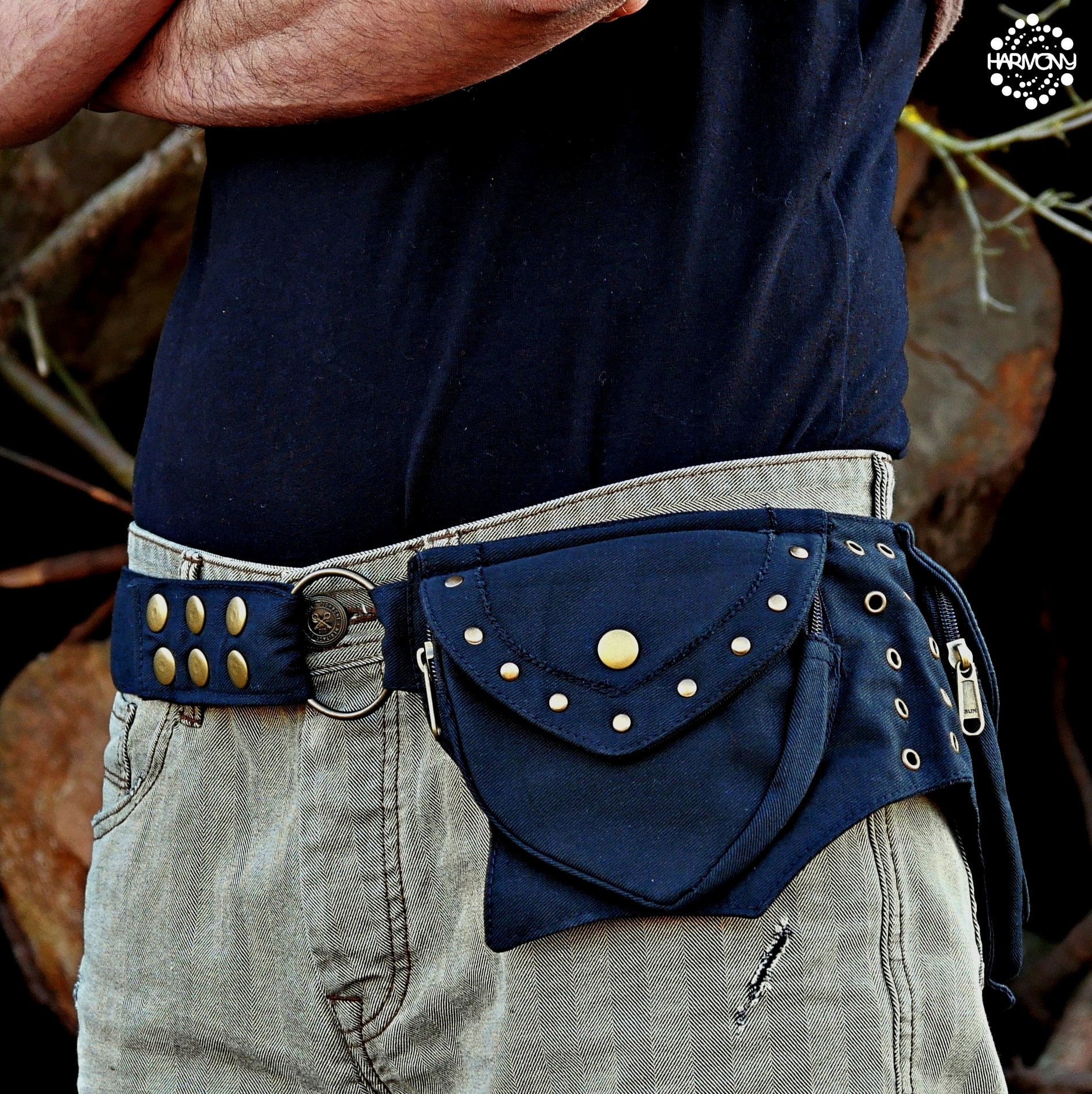 Pocket Belt Utility Belt Fanny Pack 4 Pockets Festival Etsy
