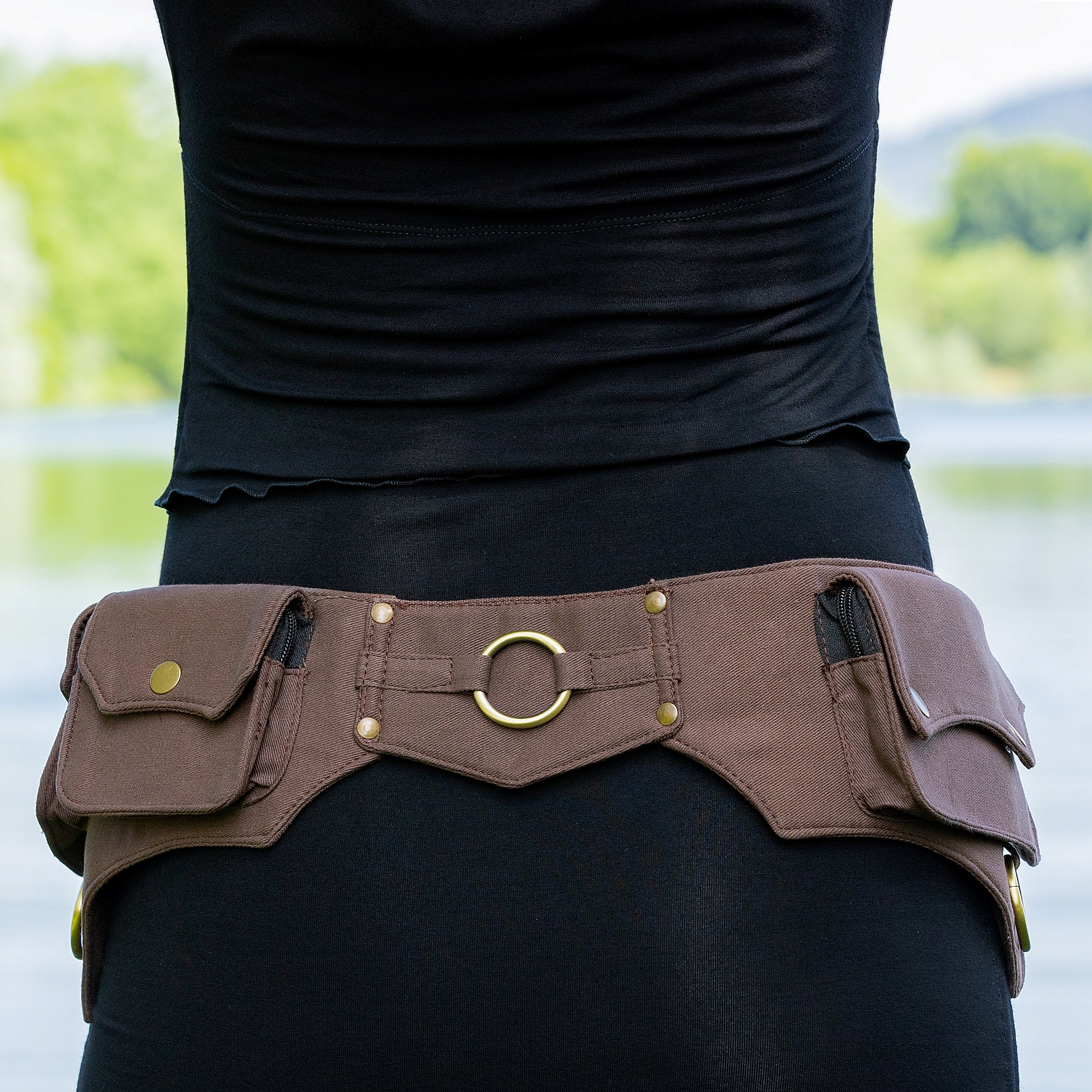 Pockets Belt ~ Utility Belt ~ for Festival, Travels and Urban Life