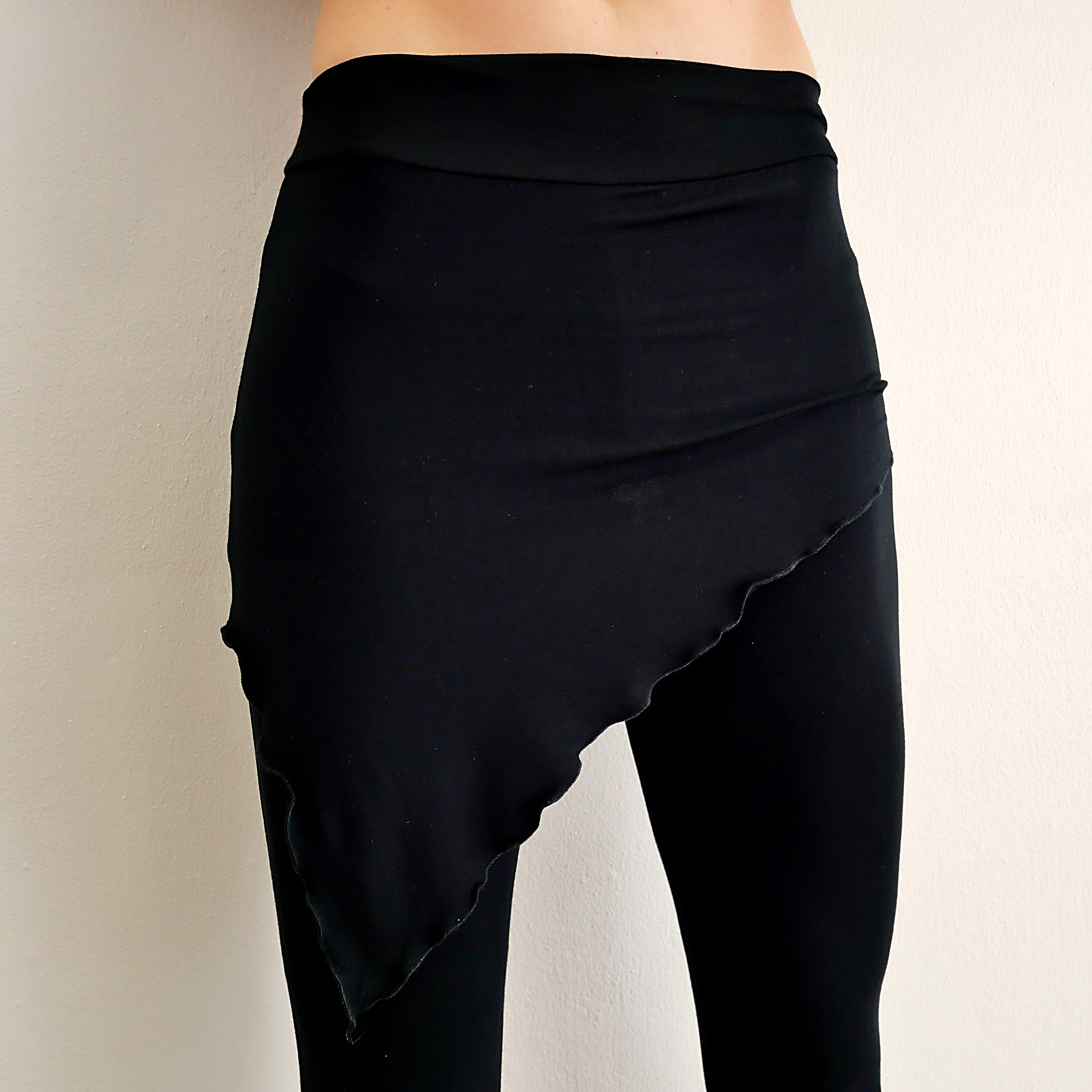 Skirted Leggings Skeggings Asymmetric Skirt Active Wear Yoga Super Soft Stretch and Strong Black the Shakti Leggings Etsy Canada