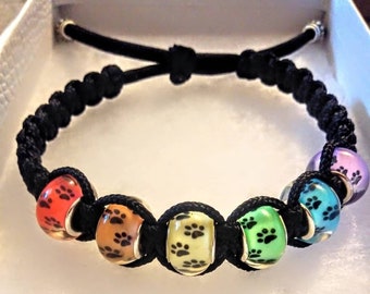 rainbow bridge bracelet cat