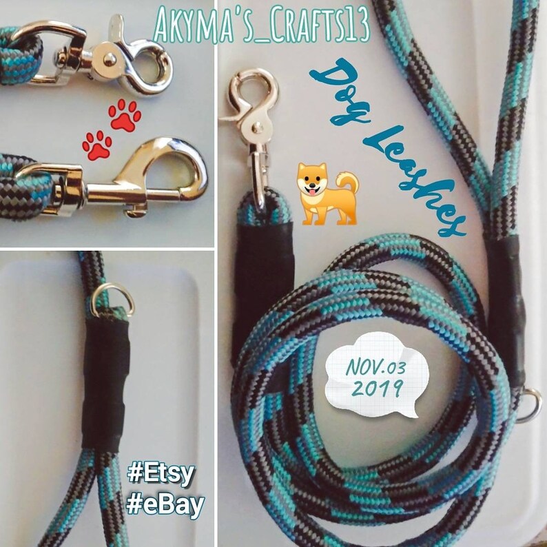 thick rope dog leash