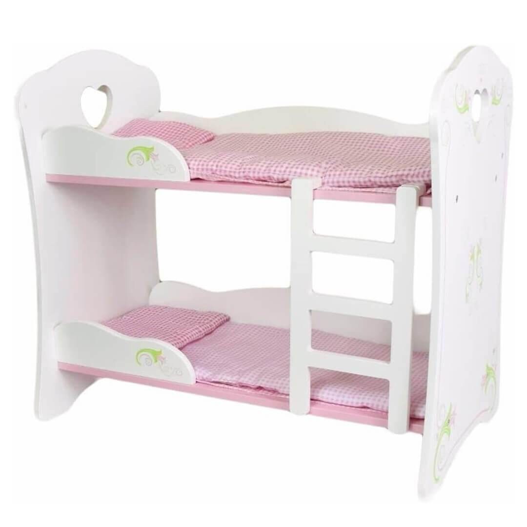 Bunk Bed for Baby Dolls Large Wooden Dolls Bunkbeds Double Etsy UK